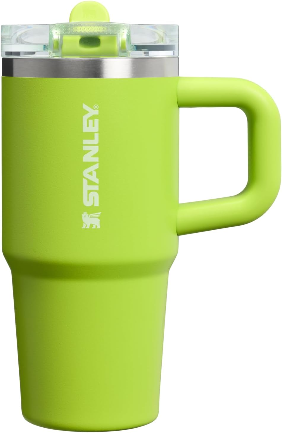STANLEY Quencher ProTour Flip Straw Tumbler with Leakproof Lid 14 oz | Built-In Straw & Handle | Cupholder Compatible for Travel | Insulated Stainless Steel Cup | BPA-Free | Cobalt