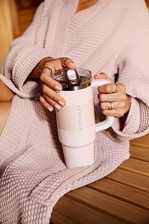 STANLEY Quencher ProTour Flip Straw Tumbler with Leakproof Lid 14 oz | Built-In Straw & Handle | Cupholder Compatible for Travel | Insulated Stainless Steel Cup | BPA-Free | Cobalt