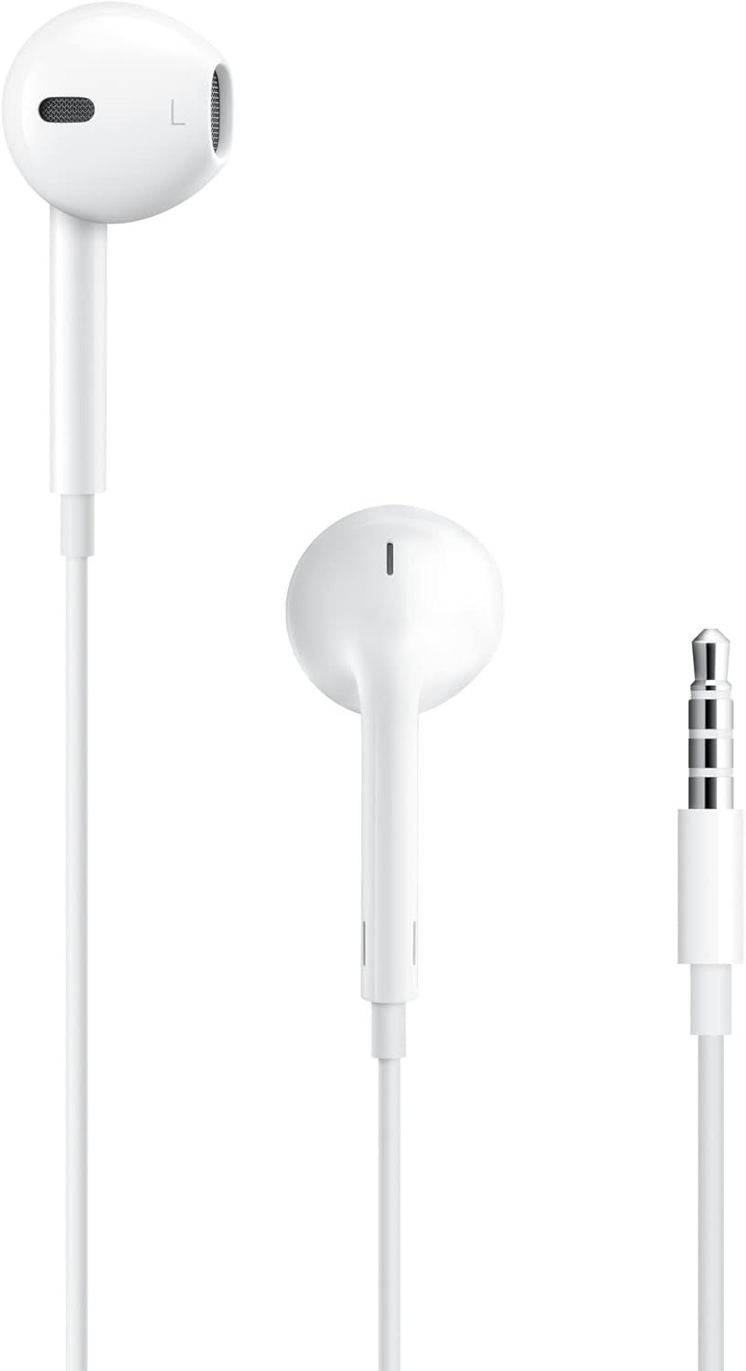Apple EarPods Headphones with USB-C Plug, Wired Ear Buds with Built-in Remote to Control Music, Phone Calls, and Volume