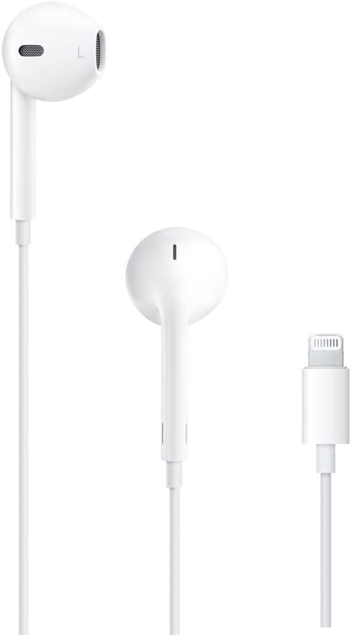 Apple EarPods Headphones with USB-C Plug, Wired Ear Buds with Built-in Remote to Control Music, Phone Calls, and Volume
