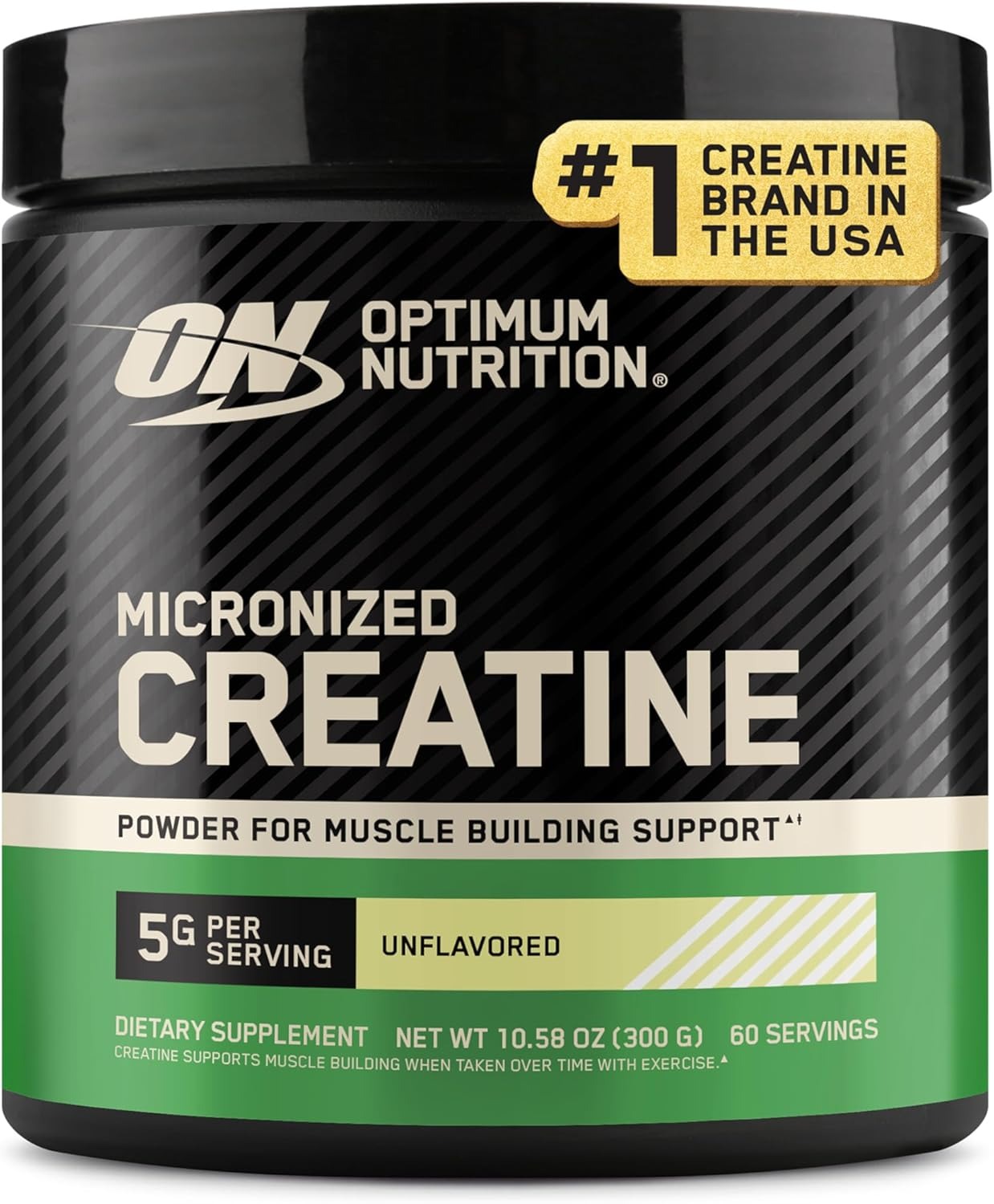 Optimum Nutrition Micronized Creatine Monohydrate Powder, Blueberry Lemonade Creatine, 60 Servings, 360 Grams (Packaging May Vary)