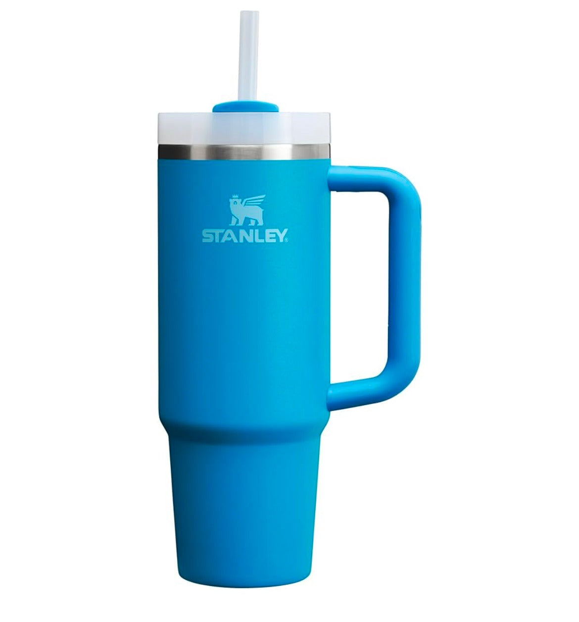 STANLEY Quencher H2.0 Tumbler with Handle and Straw 20 oz | Flowstate 3-Position Lid | Cup Holder Compatible for Travel | Insulated Stainless Steel Cup | BPA-Free | Cream 2.0