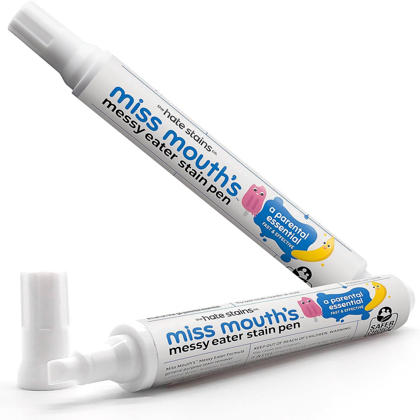 Miss Mouth's Messy Eater Stain Treater Spray - 4oz Stain Remover - Newborn & Baby Essentials - No Dry Cleaning Food, Grease, Coffee Off Laundry, Underwear, Fabric