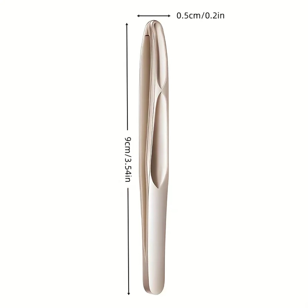 Heavy-Duty NiLiYa Eyebrow & Facial Hair Tweezers - Sharp Tips, Stainless Steel Precision